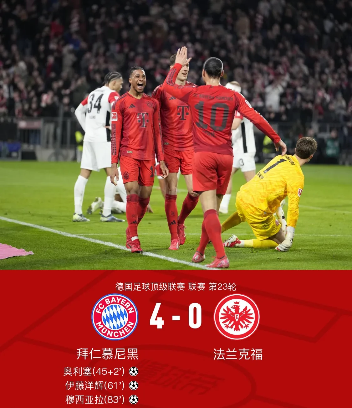 友博网页 -拜仁慕尼黑比赛结果最新